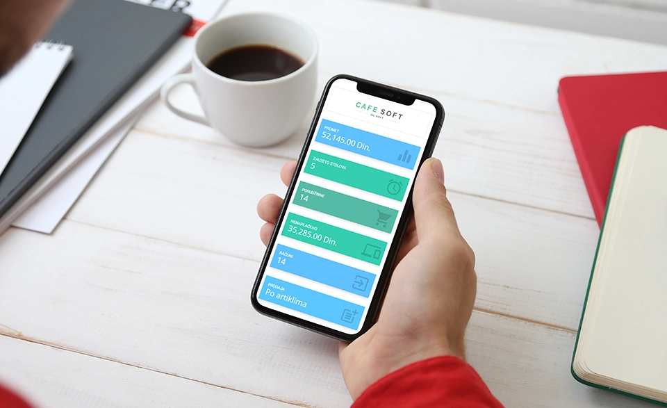 Mobilna aplikacija za ugostiteljstvo